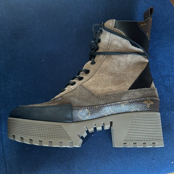 Laureate platform desert boot Louis Vuitton size 8 - Picture 5 of 6